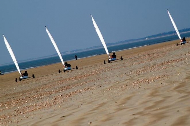  Paseo en vela de arena en Vendée 